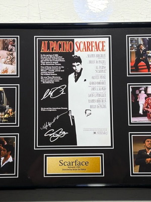 Scarface 1983 Signed Movie Poster New