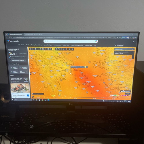 LG 24MP59G 24” IPS Full HD 75Hz monitor like new