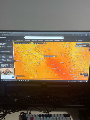 LG 24MP59G 24” IPS Full HD 75Hz monitor like new
