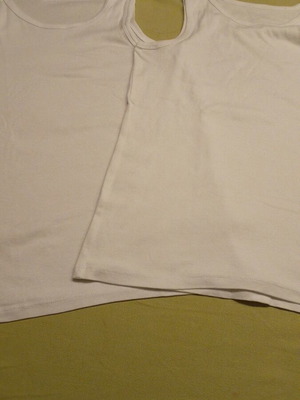 Marks & Spencer Boys' White Vests New, Ages 13-14, Set of 2