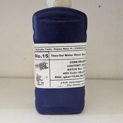 Theosol water-based varnishes new, available per piece