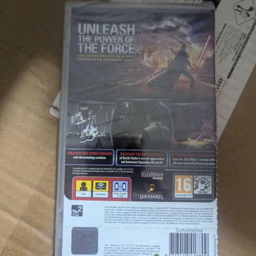 Star Wars The Force Unleashed PSP game new