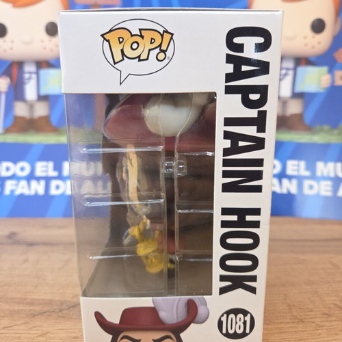 Funko Pop Disney Villains #1081 Captain Hook new vinyl figure
