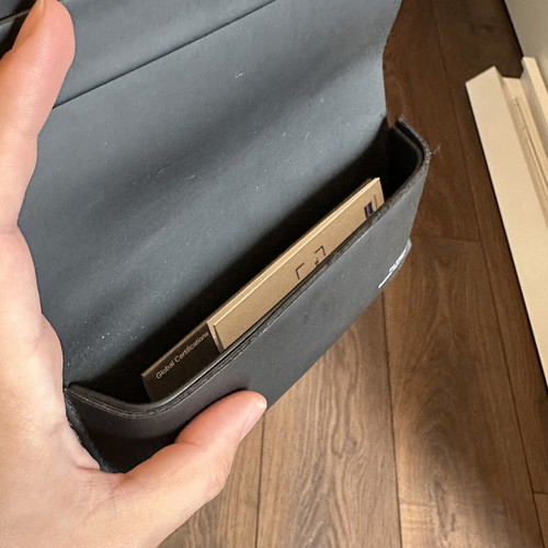 Retrosuperfuture Sunglasses Case new, black