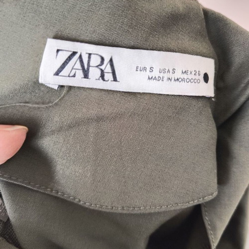 Zara women's jacket like new, size S, green