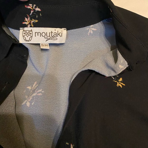 Moutaki dress like new, multicolored, size M