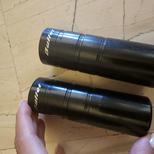 Bullet bicycle handlebar grips like new, set of two