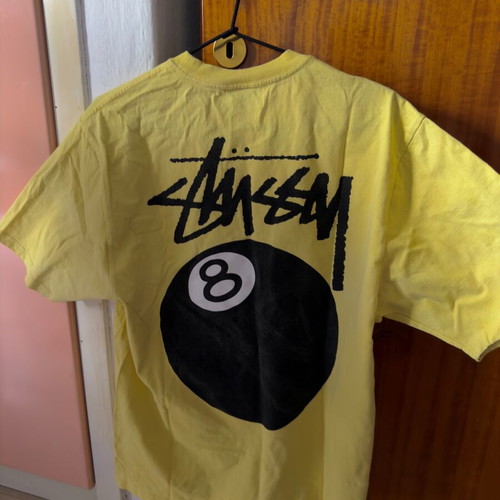 Stussy T-shirt Medium yellow like new SS24