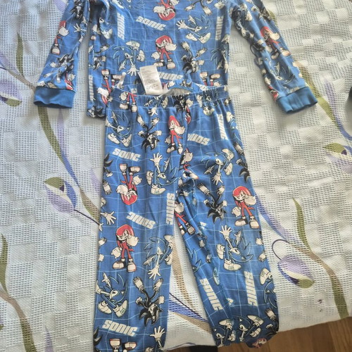 Sonic pajamas for boys used, H&M