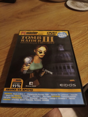 Tomb Raider 3 PC game like new rare PC Master edition