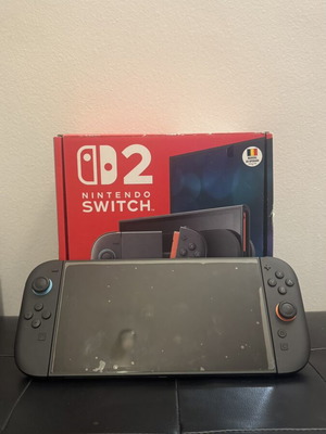 Nintendo Switch 2 console like new with case and full accessories set