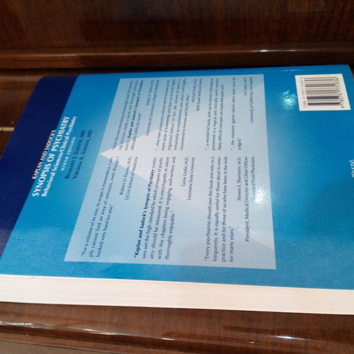 Kaplan and Sadock's Synopsis of Psychiatry 5th edition like new