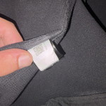 The North Face waterproof lightweight jacket XL, black