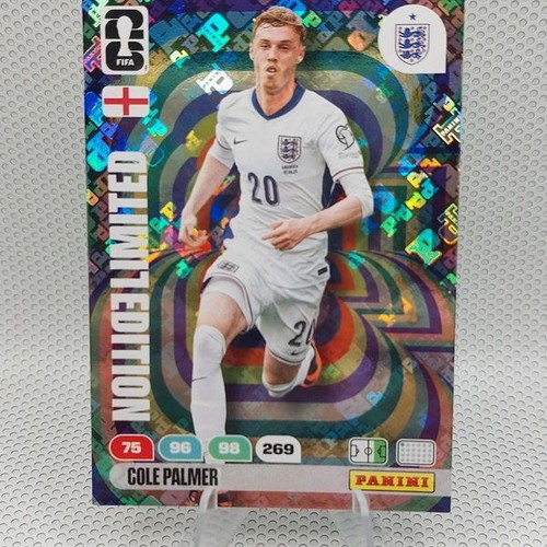 Panini World Cup 2026 Adrenalyn XL Limited Edition Hologram Cole Palmer card like new