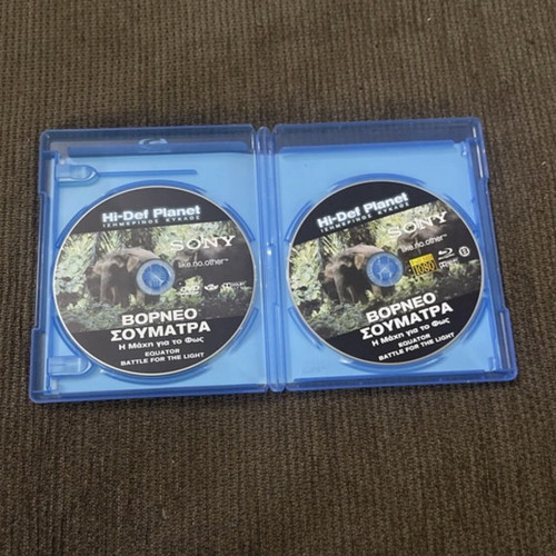Hi-Def Planet Equator Blu-ray and DVD set like new by Sony