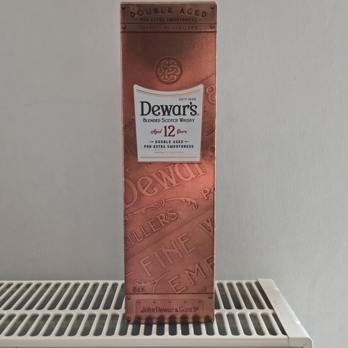 Dewar's 12 Years Blended Scotch Whisky 1L sealed with box