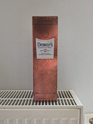 Dewar's 12 Years blended Scotch whisky 1L σφραγισμένο με κουτί