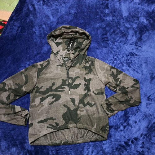 Urban Classics hoodie new army print with hood