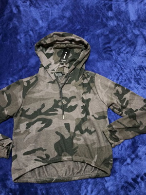 Urban Classics hoodie new army print with hood