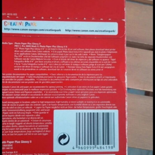 Canon photo paper new