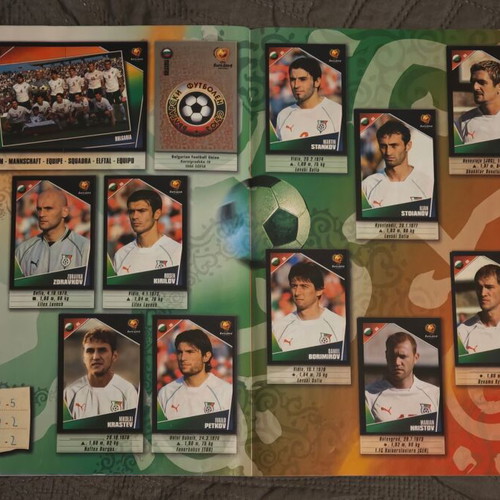 Panini UEFA EURO 2004 sticker album like new