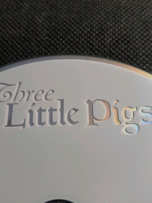 Three Little Pigs DVD μεταχειρισμένο, μεταγλωτισμένο, Walt Disney