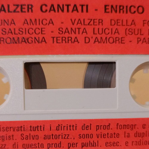 Κασέτα Valzer Cantani - Enrico Musiani μεταχειρισμένη, Intensity Stereo