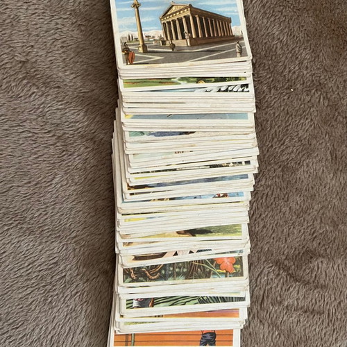 Masterpieces of the World used, pack of 86 cards