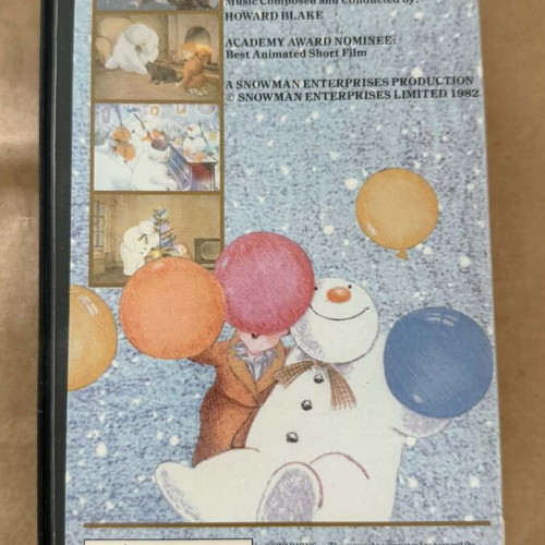 The Snowman videocassette like new