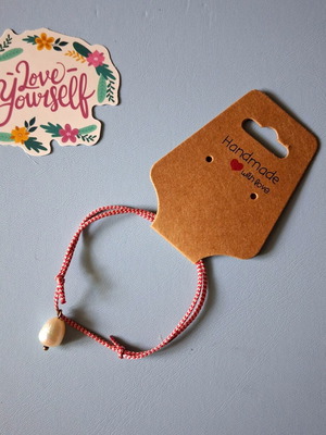 Martis bracelet handmade with pearl, like new