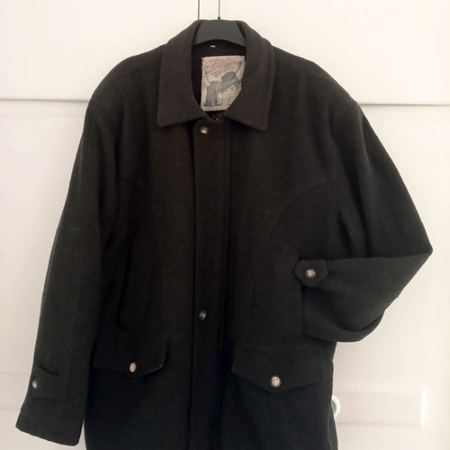 Escape men's coat used, black, size XL