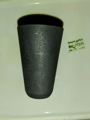 Graphite crucibles Krup new, set of 10 pieces