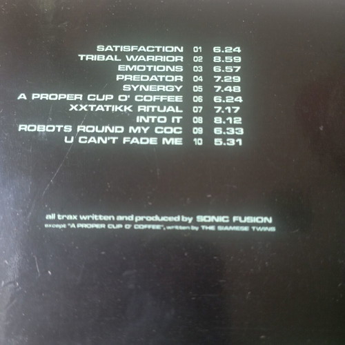 Confused CD by Sonic Fusion like new, electronic music
