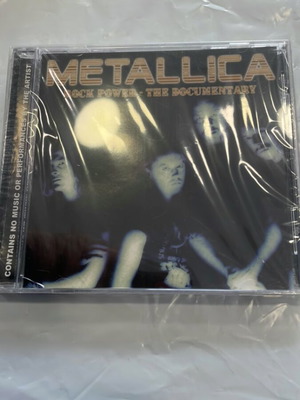 Metallica Rock Power The Documentary CD καινούργιο, metal