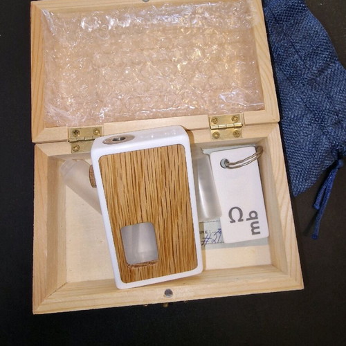 Vape Custom Squonk Box Mod New Limited #21 Wooden
