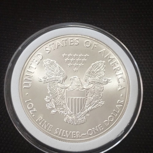 American Silver Eagle 2012 coin, 31.1g 999 fine silver