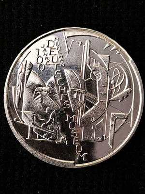 Silver coin 10 euro 2003 "Museum München" like new