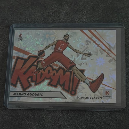 Marko Guduric Kaboom! Panini Contenders EuroLeague 2025-26 card like new