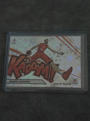 Marko Guduric Kaboom! Panini Contenders EuroLeague 2025-26 card like new