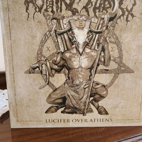 Rotting Christ Lucifer over Athens triple collectible album like new