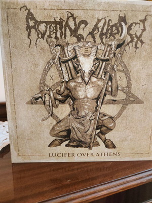 Rotting Christ Lucifer over Athens triple collectible album like new