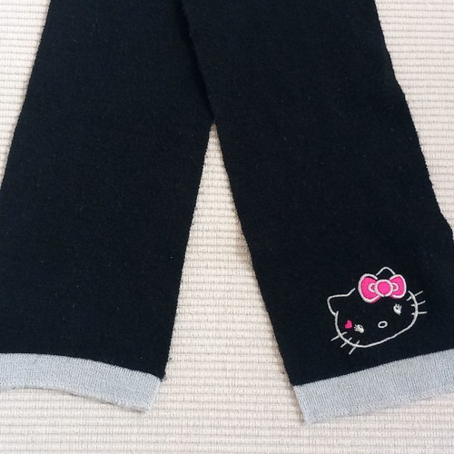 Hello Kitty children's scarf used, 130 cm