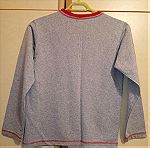  Παιδικό φούτερ σε γκρι χρώμα με στάμπα, Νο 10
