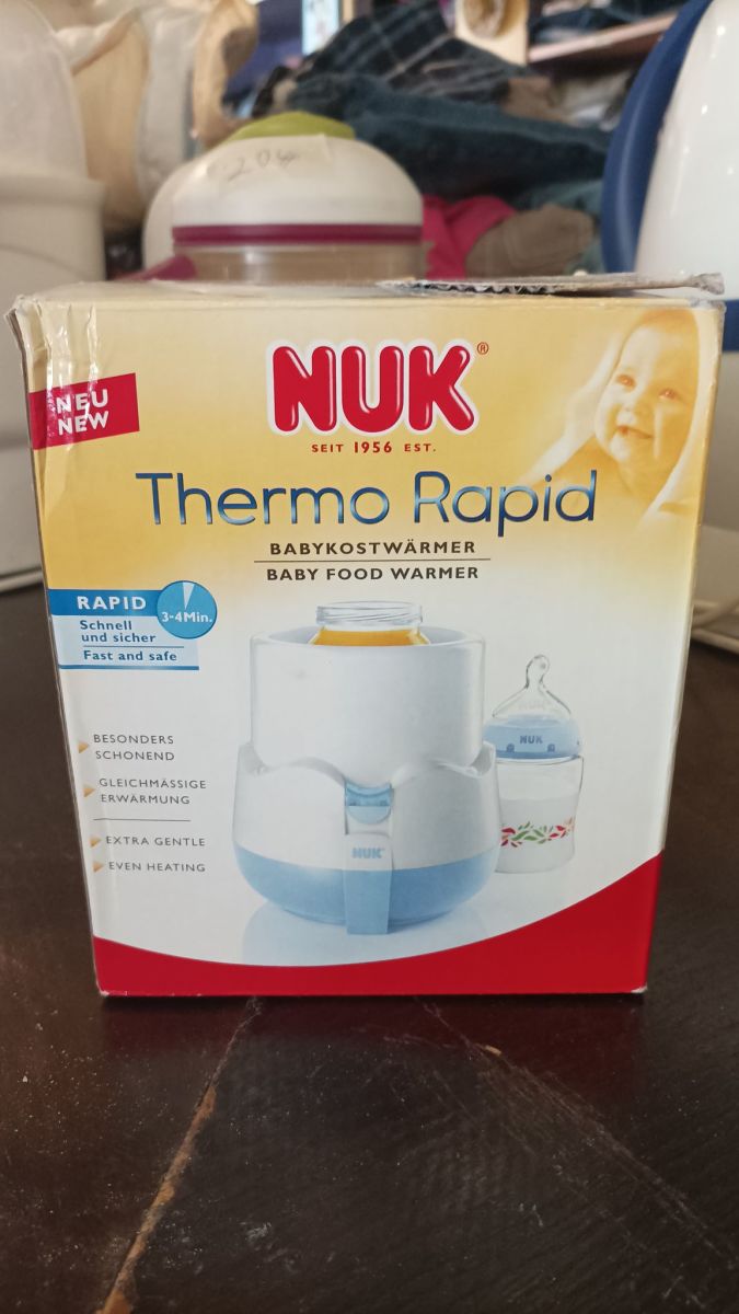 Nuk thermo store rapid bottle warmer