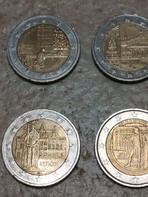 Ευρώ νομίσματα μεταχειρισμένα, ξένα
