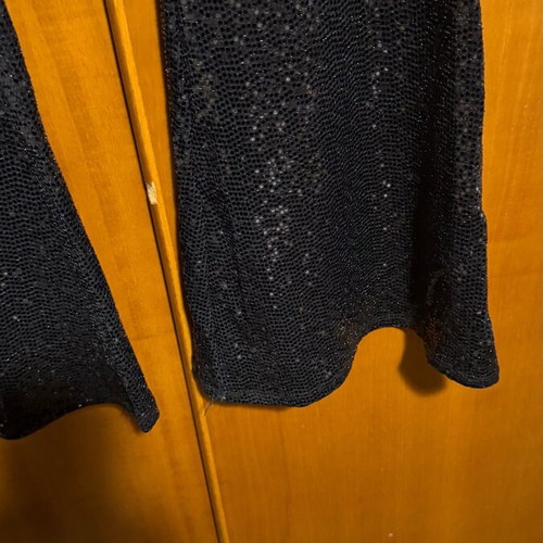 Women's shiny sequin set new, black