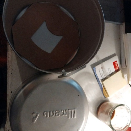 Soviet outdoor stove military type used