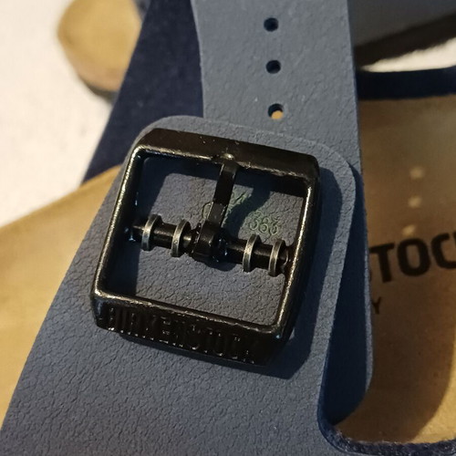 Birkenstock Arizona sandals, navy blue, size 36, narrow fit