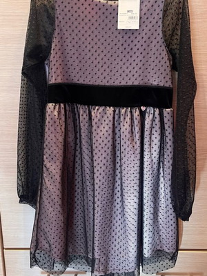 Energiers dress 16 years new, winter, black pink