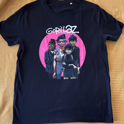 Gorillaz Humanz Tour 2017 official T-shirt XL